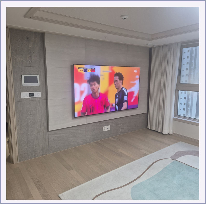 벽걸이TV 벽면 거치 참고 15-1