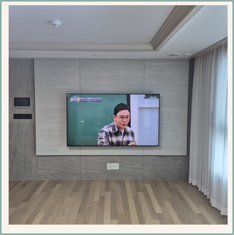 벽걸이TV 벽면 거치 참고 26-2