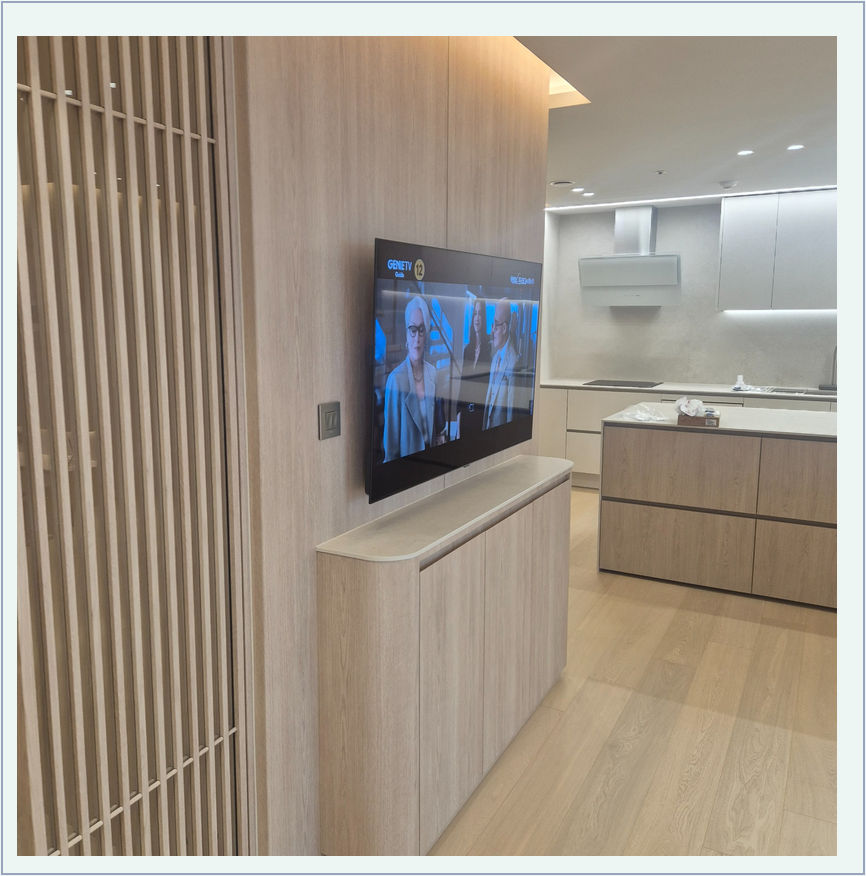 벽걸이TV 벽면 거치 참고 36-3